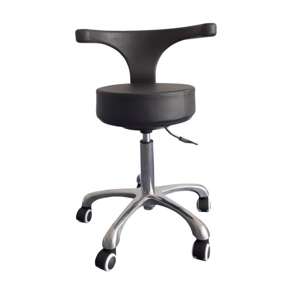 Curved Back Therapist Stool
